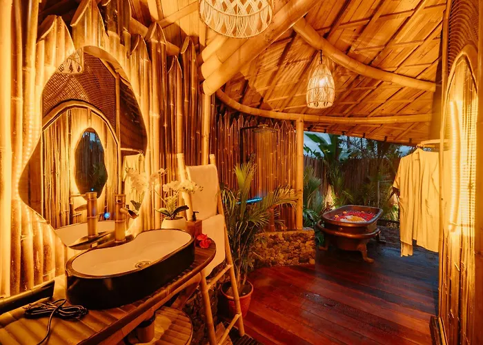 别墅 Adi's Bamboo House Sidemen - Nyan Bali